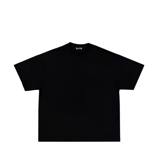 SL8TE HEAVYWEIGHT BOXY TEE - BLACK