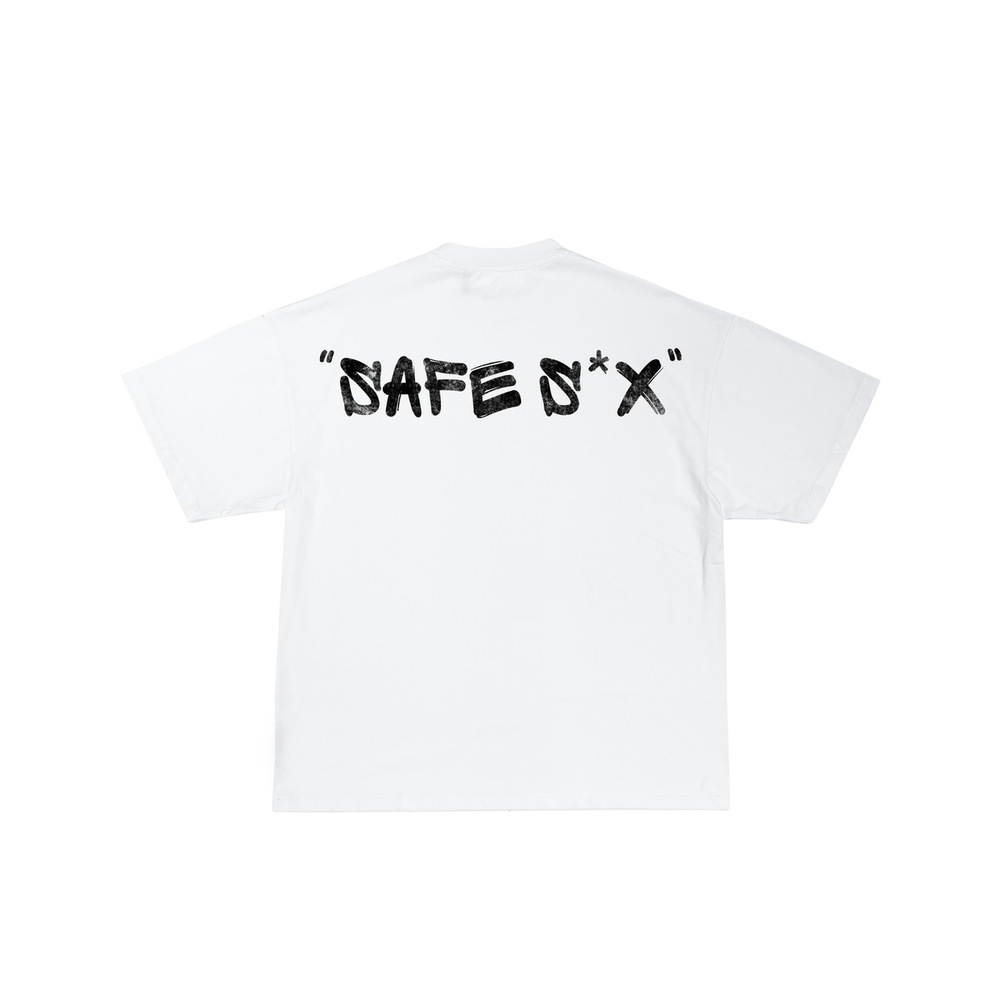 "SAFE SEX" TEE